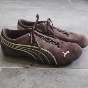 PUMA women’s suede sneakers
